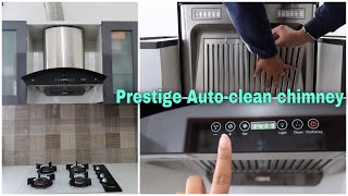 Prestige Auto clean chimney  features of auto clean chimney [upl. by Ylhsa]