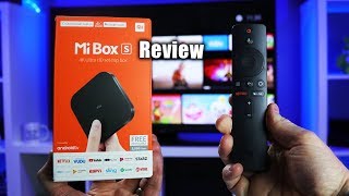 Mi Box S With Android TV Full Feature Review [upl. by Arytahs]