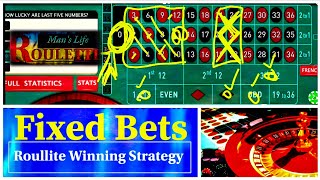 Roulette Win System  Low Risk  Less Drawdown Bets management System [upl. by Herrle]