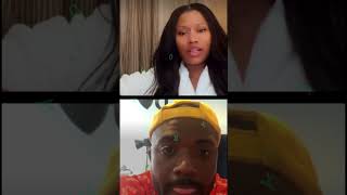 Full Video👆 NickiMinaj RayJ Trollin Barbz ➕️ [upl. by Gusba]