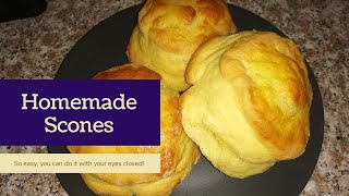 How to bake super Soft Amasi Scones  Amakhekhe  South African YouTuber [upl. by Georgianna]