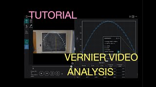 Tutorial Vernier Video Analysis [upl. by Ellegna524]