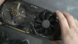 EVGA RTX 2080ti Black Fan Replacement Guide [upl. by Nitnert554]