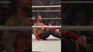 Roman Reigns and Jimmy Uso The Bloodline Reunite  WWE Bad Blood [upl. by Recor]