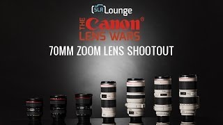 Canon 2470 vs 70200 vs 70mm Focal Length Zooms  The SLR Lounge Canon Lens Wars Series Episode 9 [upl. by Marduk]