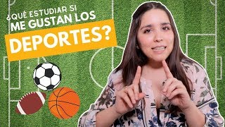 ¿Qué estudiar si me gustan los deportes 🏀 Carreras para los amantes del deporte y el ejercicio [upl. by Alemac]