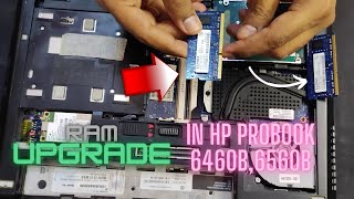 How To Upgrade Ram On Laptop  Upgrade HP Probook 6360b 6460b 6560b  Elpida RAM Review amp Speed [upl. by Nyleaj]