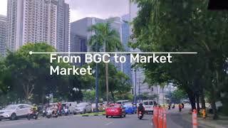 Roadtrip  From BGC to Market Market [upl. by Noed]