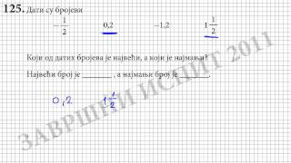 Zadatak 125  Zavrsni Ispit 2011  Matematika [upl. by Ennaul]