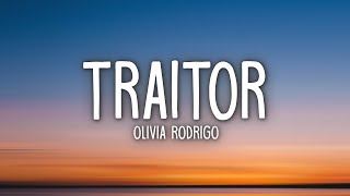 Olivia Rodrigo  traitor Lyrics [upl. by Ardnuahc430]