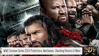 WWE Survivor Series 2024 Predictions WarGames Shocking Returns amp More 🔥 [upl. by Ydnab]