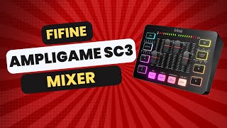 FIFINE AmpliGame SC3 Gaming Audio Mixer [upl. by Gladis]