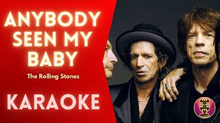 THE ROLLING STONES  Anybody Seen My Baby Karaoke [upl. by Yehtomit]