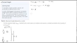 Dynamics  Rocket Height [upl. by Lorien]