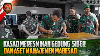 Kasad Meresmikan Gedung Siber dan Aset Manajemen Mabesad  Kartika Channel [upl. by Daron72]