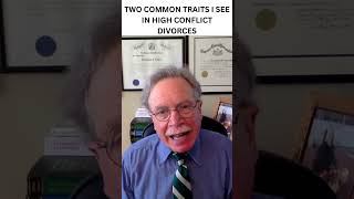 Two common traits I see in high conflict divorce cases divorce marriage abusiverelationships [upl. by Ahron]