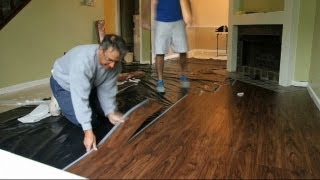 Allure Flooring Installation  Timelapse [upl. by Woodberry]