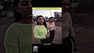 🤯🥰🚀 automobile helpedacutegirlonhighway funny angrybiker motovlog bikeridergirl comedy [upl. by Yonatan]