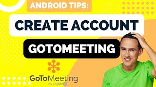 How to Sign Up and Sign In on Gotomeeting on Android [upl. by Seuqcaj]