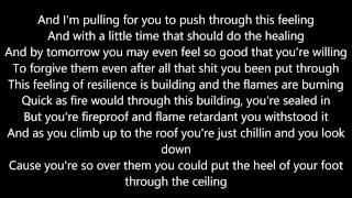 Eminem  Beautiful Pain ft Sia Lyrics HD MMLP2 [upl. by Joleen]