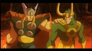 Hulk Vs Thor Animated Film Thor and Loki Go To Hell [upl. by Corenda455]