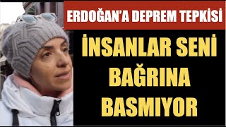 AFAD KIZILAY ÇÖKTÜ HALK AHBAP DEDİ DEPREMİ BEKLEYEN İSTANBULLU ÖFKELİ [upl. by Anissej]