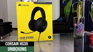 Corsair HS35 Stereo  De los Mejores en Calidad  Precio  Unboxing [upl. by Odysseus]