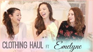 Summer Clothing Haul with Gabi and Emelyne [upl. by Nicolis]