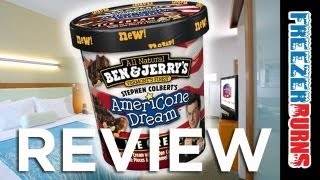 Ben amp Jerrys Americone Dream Ice Cream Review Freezerburns Ep595 [upl. by Astiram369]