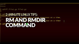 How to use the rm and rmdir command [upl. by Scharf98]