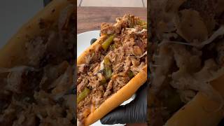 Philly Cheesesteak  Blackstone Recipes shorts ￼ [upl. by Kcirdot]