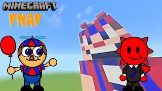 Minecraft Tutorial  How to build Balloon Boy Five Nights at Freddys [upl. by Nahtiek828]