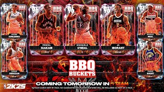 PD SHAQ JA AK47 AND MORE TMRW WITH BBQ BUCKETS IN NBA 2K25 MyTEAM [upl. by Joycelin731]