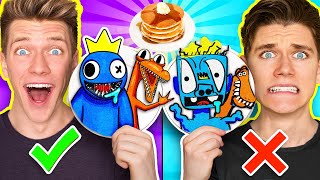 Best of Pancake Art Challenges 2 Must See How To Make Rainbow Friends amp Minecraft vs Roblox [upl. by Starbuck91]