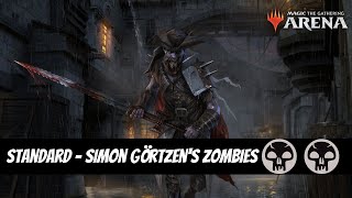 ⚫⚫ Simon Görtzens Zombies  VOW  Standard  MTG Arena [upl. by Garrot653]