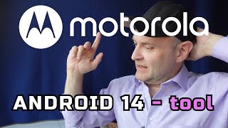 Motorola Android 14 update show  SEPTEMBER [upl. by Anaicilef]