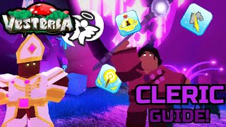 Ultimate Cleric Guide  Vesteria Giveaway winner [upl. by Asihtal150]