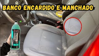 COMO LIMPAR E TIRAR MANCHAS DO BANCO DO CARRO I SEM EXTRATORA [upl. by Dolly]