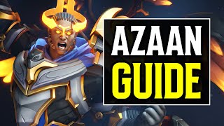 The ULTIMATE Advanced Azaan Guide in Paladins  Season 7 2024 [upl. by Eirroc]