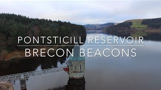 Drone View of Pontsticill Reservoir [upl. by Perzan32]