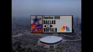 19940130 Super Bowl XXVIII Dallas Cowboys vs Buffalo Bills [upl. by Nickey]