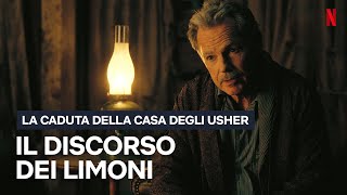 Lincredibile DISCORSO sui LIMONI di RODERICK USHER  Netflix Italia [upl. by Slaughter12]