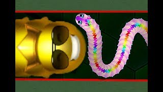 Wormaxio THE BEST WORM IN THE GAME  BIGGEST WORM Epic Wormaxio Gameplay Funny wormaxio moments [upl. by Llenral]