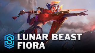 Pulsefire Fiora Skin Spotlight  League of Legends [upl. by Profant]