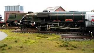 O Gauge Ace Trains Steam Locomotives On Parade at Tinkers Hill Model Railway Layout  OO 00 10 [upl. by Ruttger977]