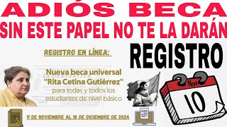 ADIOS BECA SECUNDARIA 1900700 EXTRA SIN ESTE DOCUMENTO ACTUALIZANDO NO ENTRAS REGISTRO [upl. by Basia744]