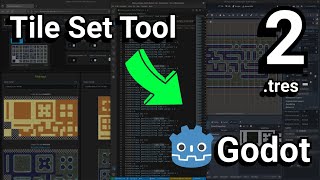 How does the Tile Set tool and Godot Tileset tres file work for AutoTiles [upl. by Htederem]