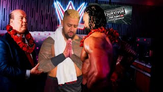 Solo Sikoa FINALLY Acknowledge Roman Reigns  WWE Survivor Series 2024 highlights [upl. by Moth189]