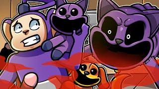 ESCAPE FROM Smiling Critters  Tinky Winky Plays Roblox miling Critters OBBY RUN [upl. by Pinebrook]