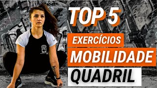 TOP 5 EXERCÍCIOS DE MOBILIDADE DE QUADRIL para usar no aquecimento do treino funcional  Bruna Nunes [upl. by Otrepur]